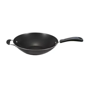 Specialty Wok, Simply Cook Nonstick Cookware Black