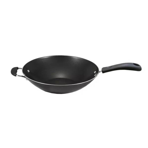 Specialty Wok, Simply Cook Nonstick Cookware Black