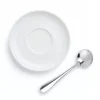 12 Pack Soup Spoons Round Stainless Steel Bouillon Spoon Table Serving Cooking