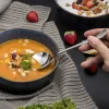 Soup Spoons 8-Piece Premium Stainless Steel Spoons round Spoons, Heavy-Weight