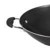 Specialty Wok, Simply Cook Nonstick Cookware Black
