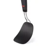 OXO Nylon Flexible Turner Black: Cooking Spatula, Dishwasher-Safe, 11" Length, Nylon & Stainless Steel