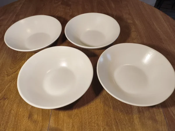 Dinner Bowl, Set Of 4, New, Custom 8.5" x 2.0" 32oz. Made In USA